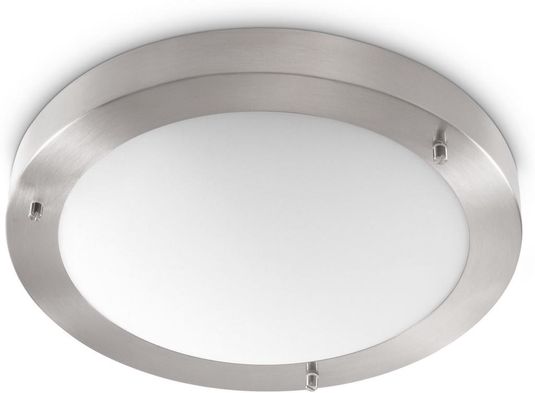 Plafoniere Deckenleuchte : Deckenlampe messing gebürstet glas cm plafoniere milchglas